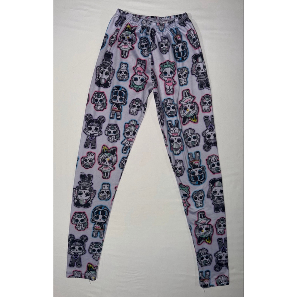 LOL Surprise Cuddl Duds Girls Pajama Set Small Purple Thermal Base Lay Character - Picture 3 of 7